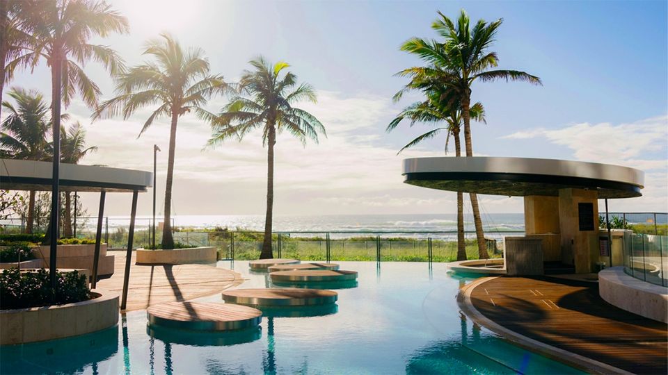 Two swimming pools, seven dining options. The Langham Gold Coast is made for the high life.