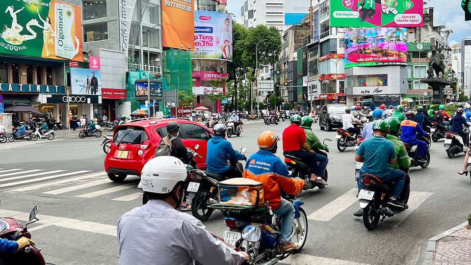 The streets of Ho Chi Minh City remain a dizzying and thrilling sight to behold.