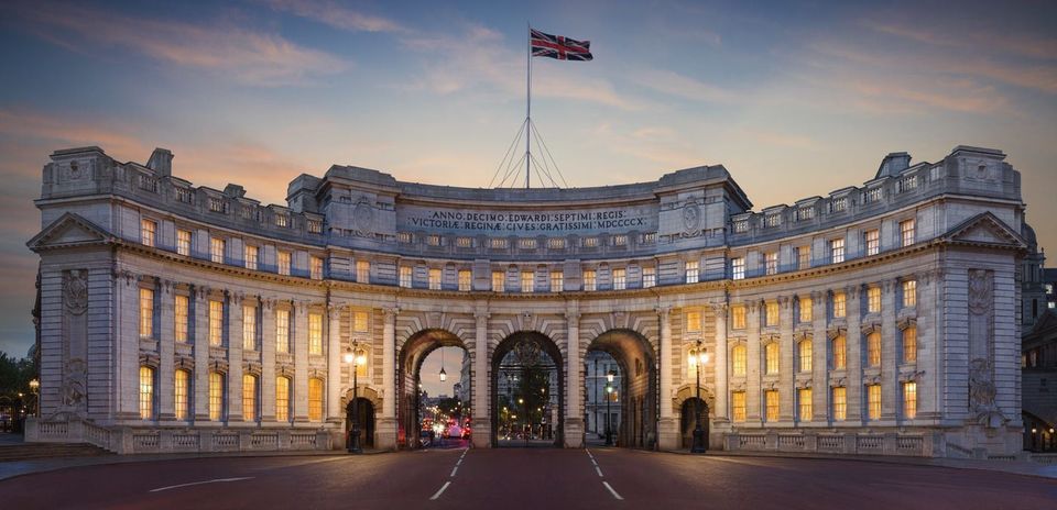 The Admiralty Arch will soon become a Waldorf Astoria hotel.