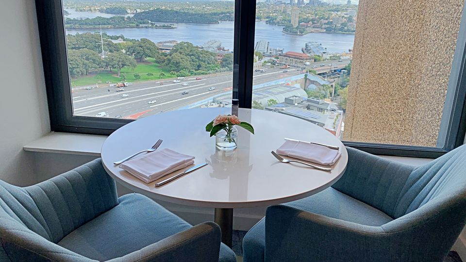 Table for two with a view? Why not.