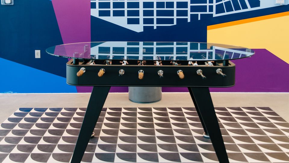 Anyone for foosball?