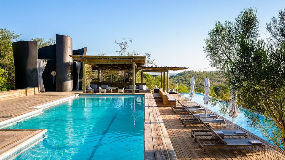 Two swimming pools are better than one.