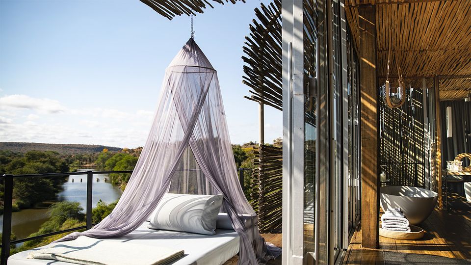Sleep inside or out, it's up to you.