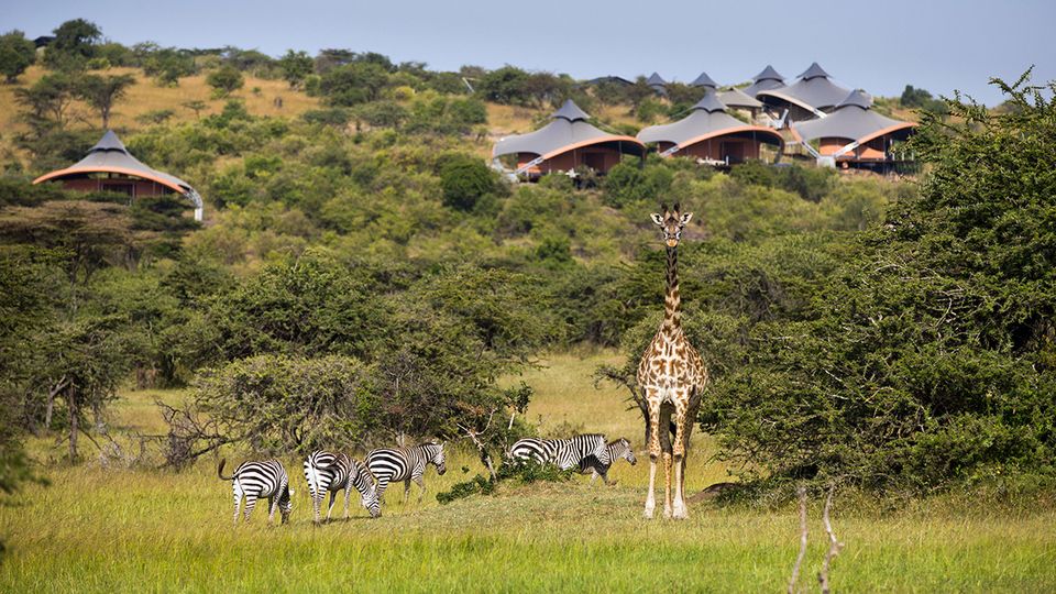 Mahali Mzuri is an African safari lodge fit for Sir Richard Branson himself.