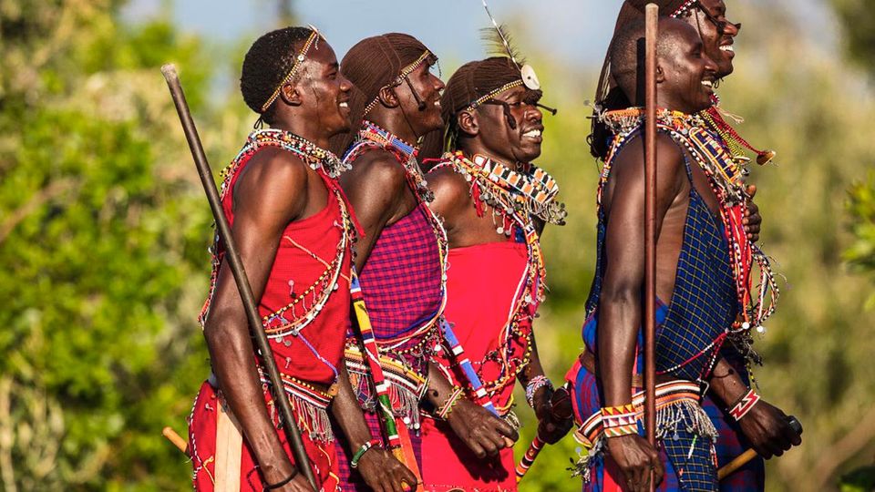 Visitors have the opportunity to meaningfully interact with the Maasai people.
