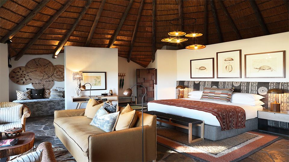 Each of the rooms features a private deck for you to breathe in the ancient view.