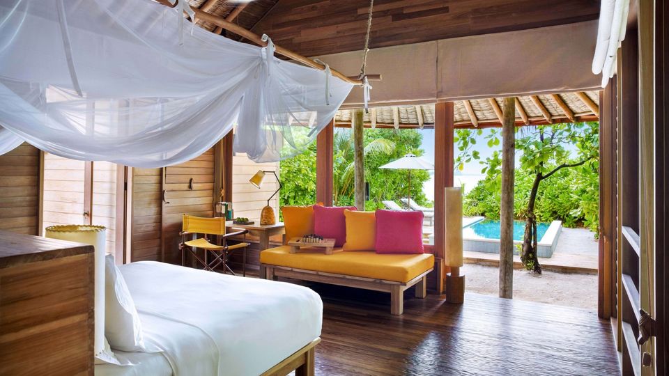 An Ocean Beach Villa with Pool