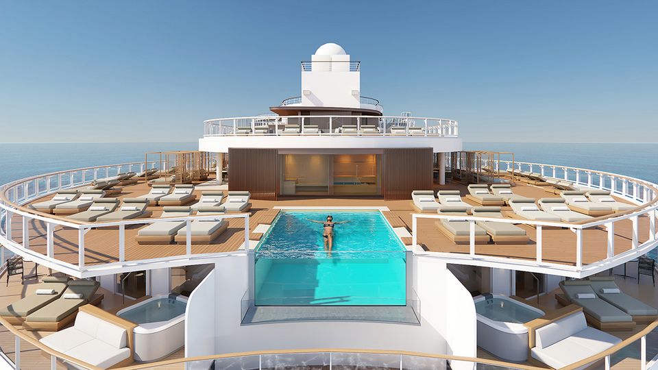 Exclusively available for guest selection, The Haven is almost like a ship within a ship.