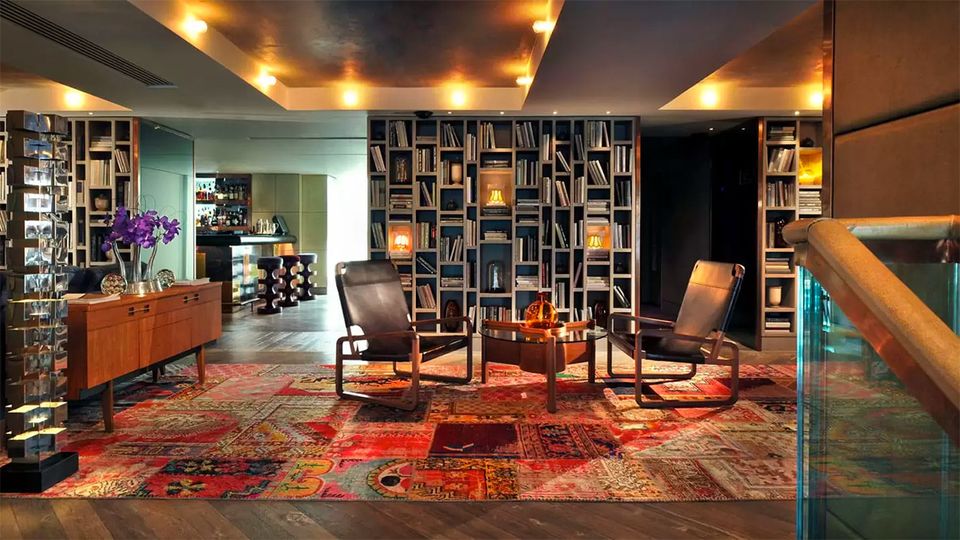 Grab a book and find yourself a comfy nook in the hotel's highly-social lobby.