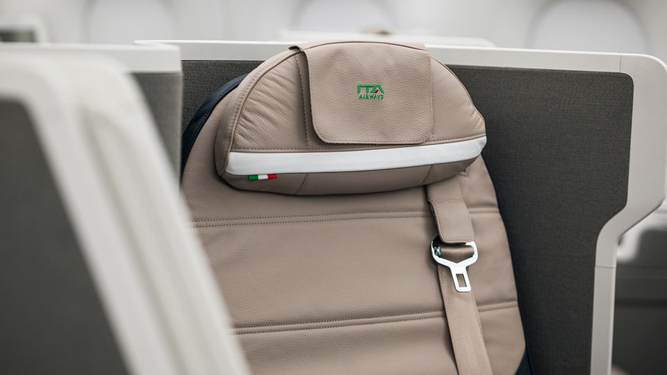 Italian designer Walter De Silva was charged with creating the airline's new interior.