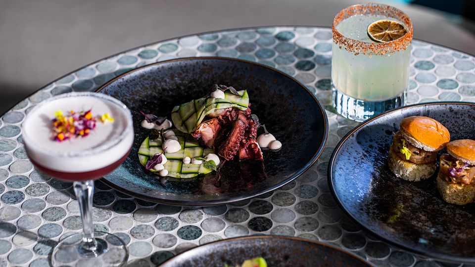 Rooftop at QT opts for a Japanese izakaya-inspired menu, with cocktails to match.