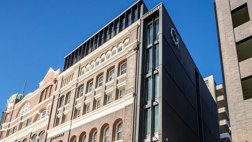 The heritage listed building was previously home to Scotts Limited and David Jones.