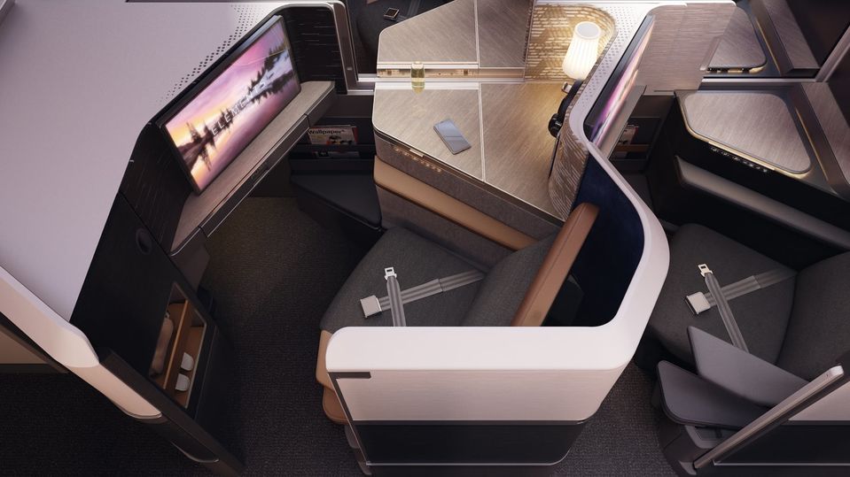 Etihad's new Boeing 787 Business Studios will be based on the Elements suite from Collins Aerospace.