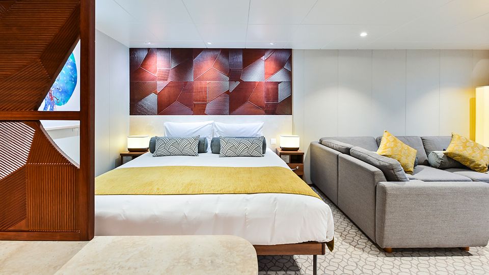 Live the suite life aboard Coral Geographer.