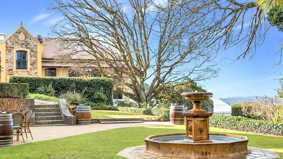 Mount Lofty House is surrounded by botanic gardens and boutique wineries.