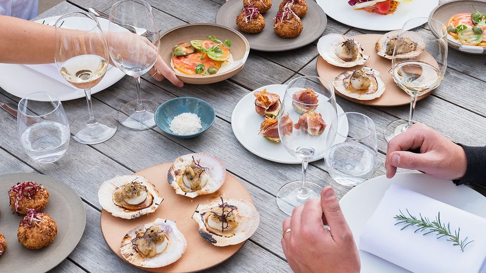 Guests can enjoy delicious pre-prepared meals by Executive Chef, Tristan Rebbettes.