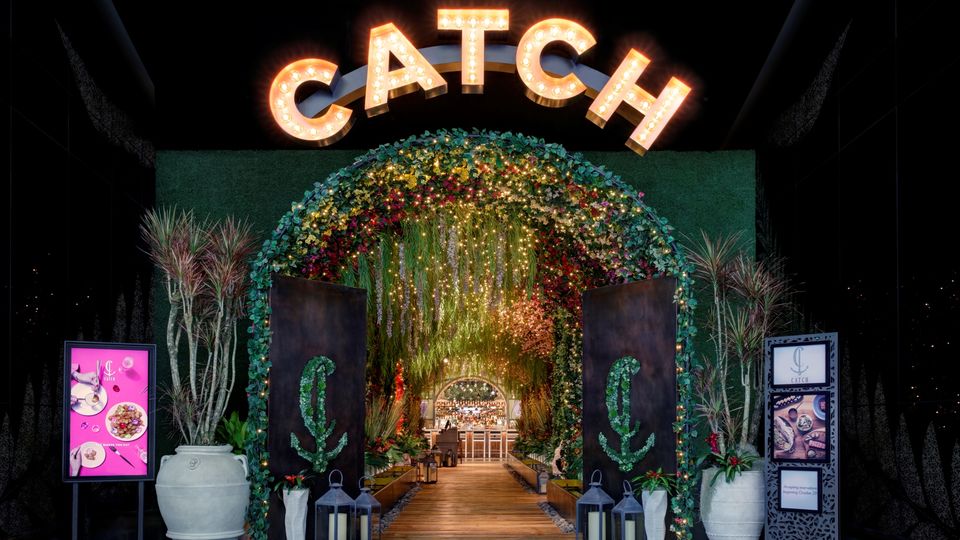 Sink your line into seafood creations at 'Catch', found near the main hotel lobby.