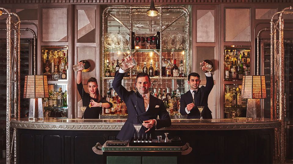 Cocktails with a theatrical twist at The Connaught.