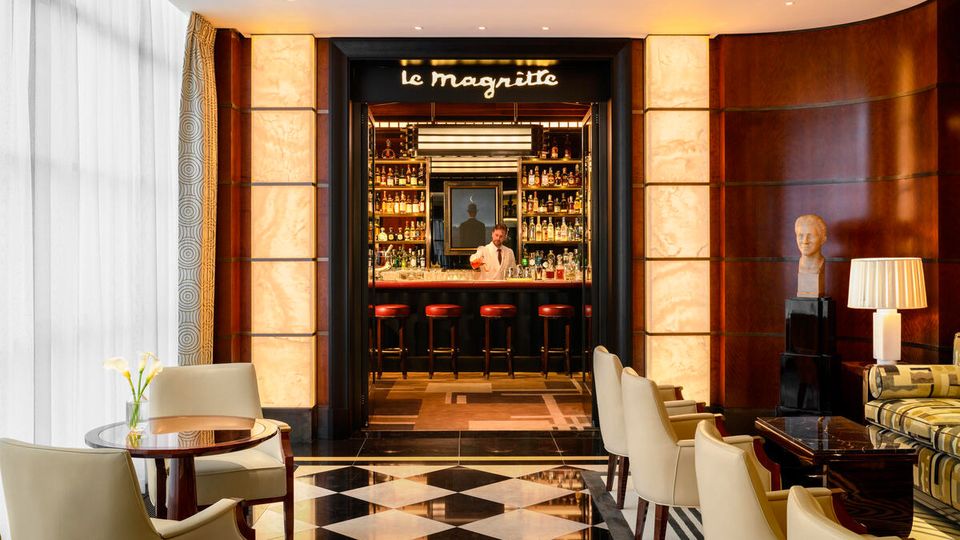 Glamour shaken, not stirred at Le Magritte.