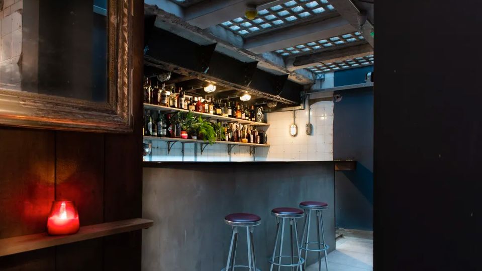 A former public toilet has been reborn as an exclusive bar.