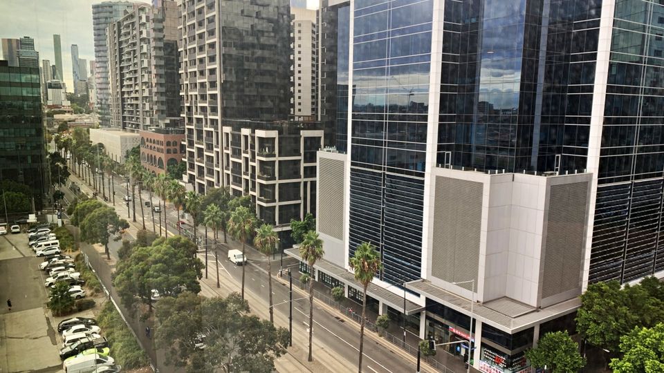 Docklands is slowly seeing more workers trickle back to a once-energetic corner of Melbourne.