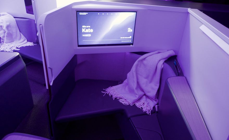 Air New Zealand's new Boeing 787 Business Premier.