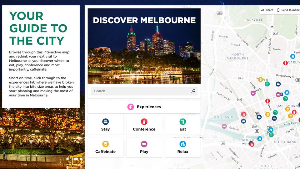 The guide from Melbourne Convention Bureau is designed to help travellers rethink their next visit.