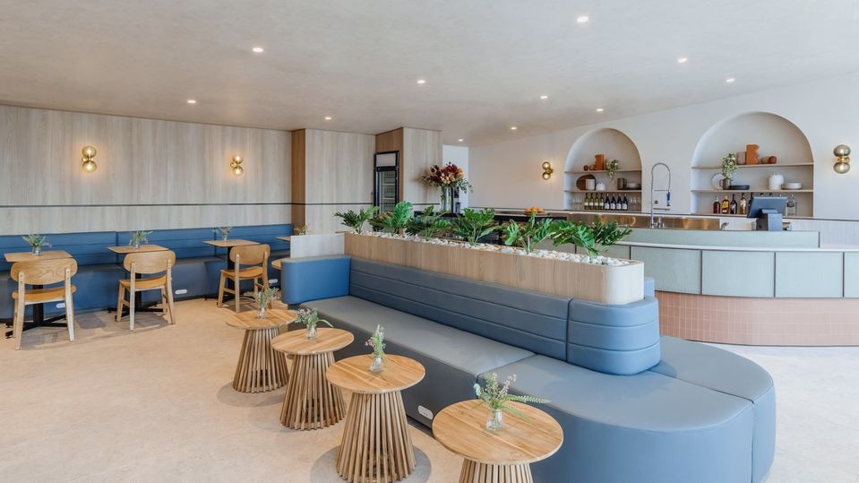 The Aerotel also contains a stand-alone Plaza Premium arrivals lounge.