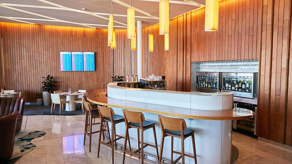 Guests can pull up a seat at the bar if they're feeling social.