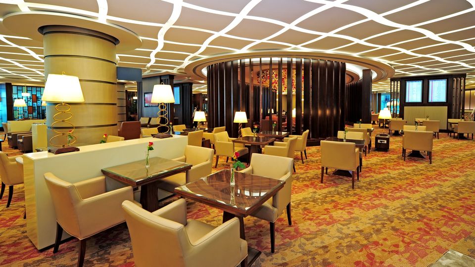 Emirates' first class lounge, Dubai Concourse A