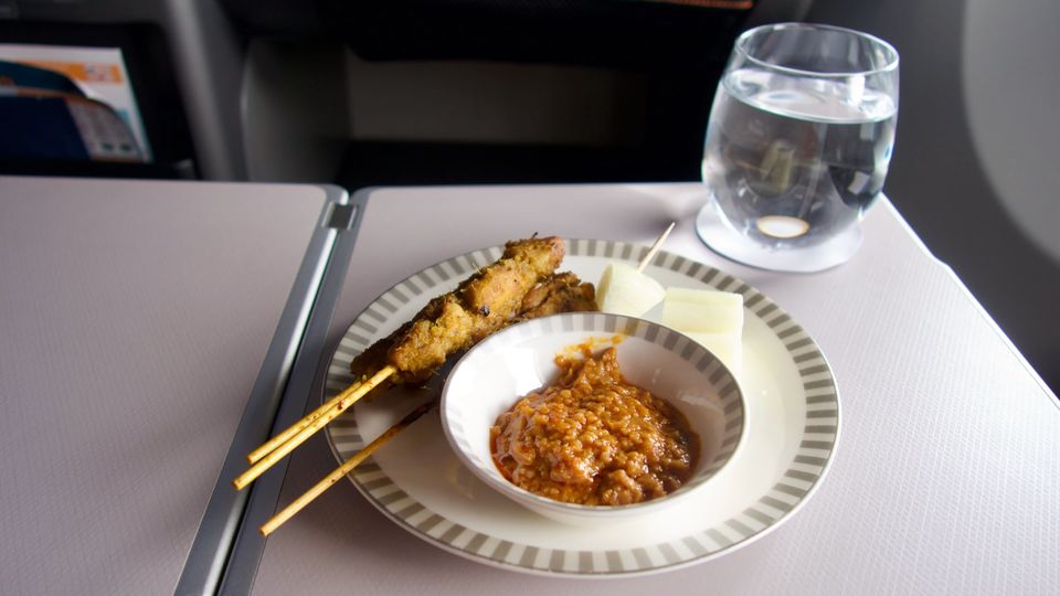 Who can resist a delicious starter of satay?