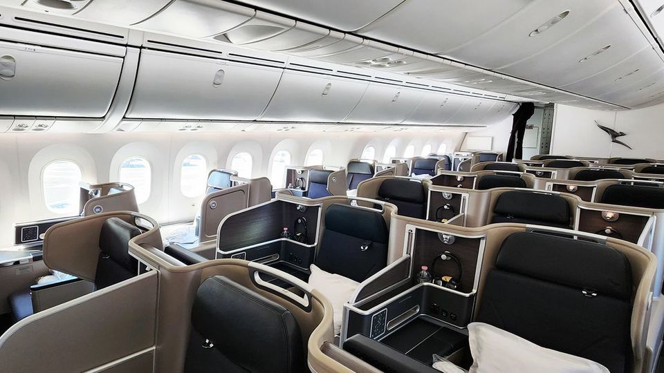 Flying to Europe is much less a chore in the comfortable Boeing 787 business class.