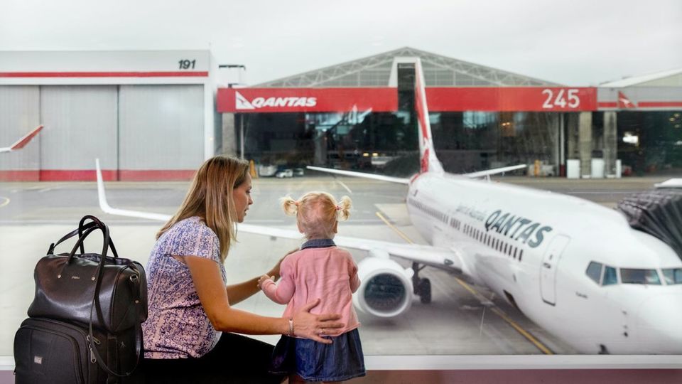 Adults travelling with infants can take some extra items onboard for little ones on their lap.