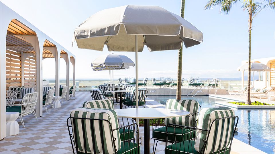 Soak up some rays at the hotel's guest only pool deck.