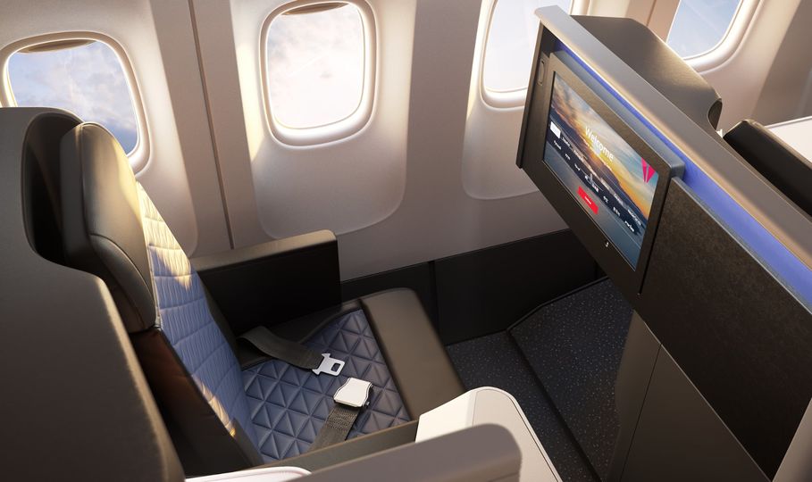 Just one Sydney-Los Angeles trip in Delta's comfortable Delta One business class locks in top-tier status.
