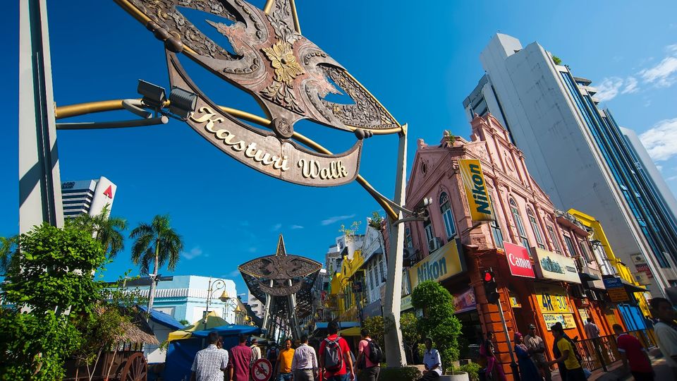 Visit the colourful Pasar Seni 'Central Market'.