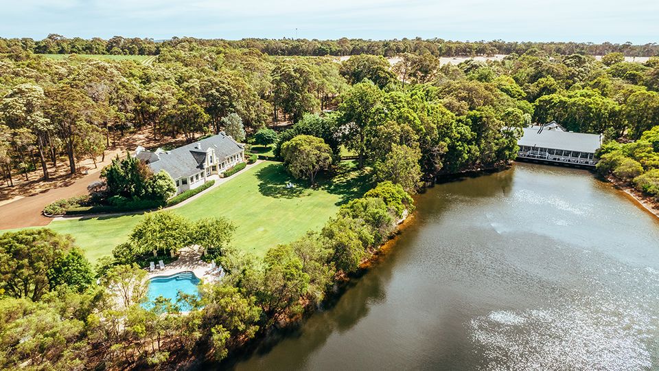 Cape Lodge is nestled within extensive grounds, complete with its own private lake.