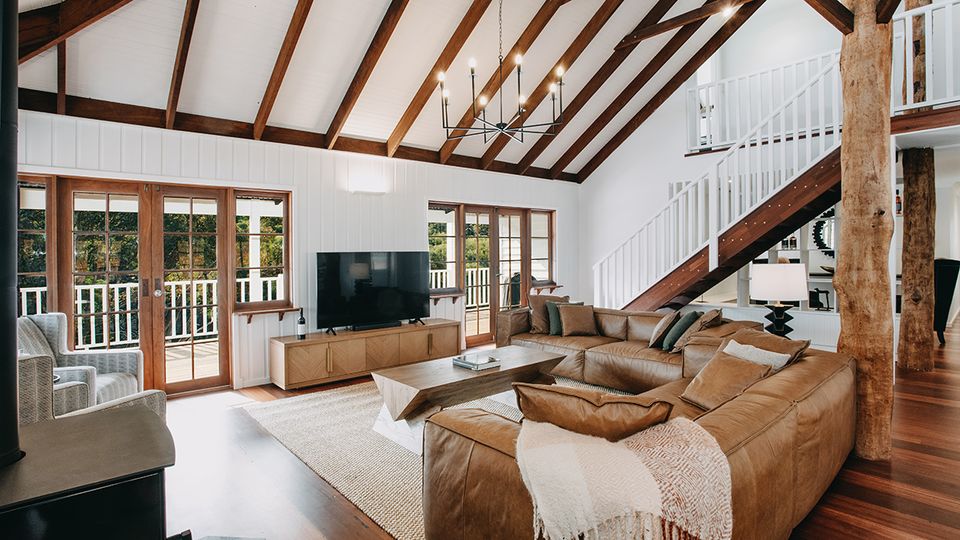 The Homestead sleeps up to 10 guests in five ensuite bedrooms.