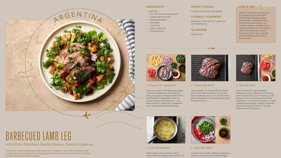 Send your taste buds on a trip to Argentina and beyond with Atlas Weekly.