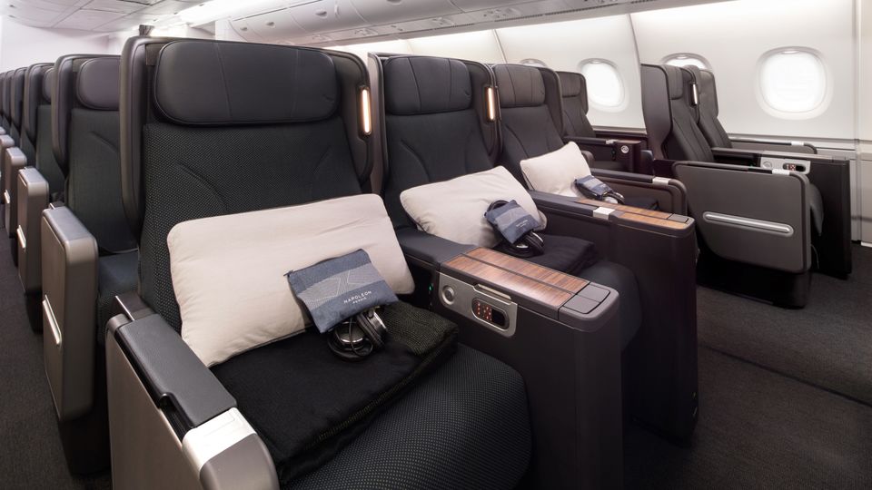 Even an upgrade to premium economy is a more comfortable way to fly long-range.
