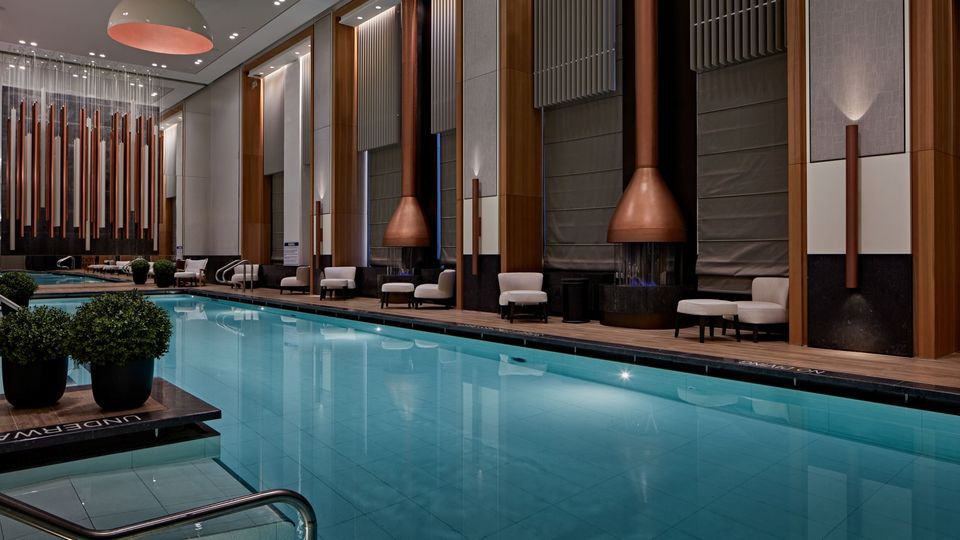 Aman New York bucks the city's reputation for spaciousness.