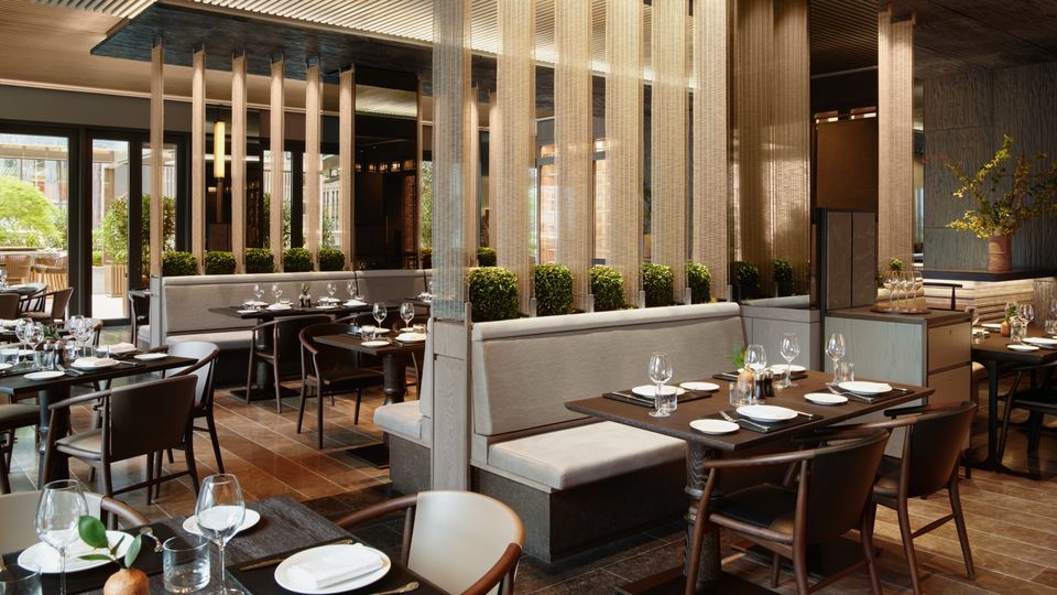 Arva is one of two of restaurants at Aman New York.