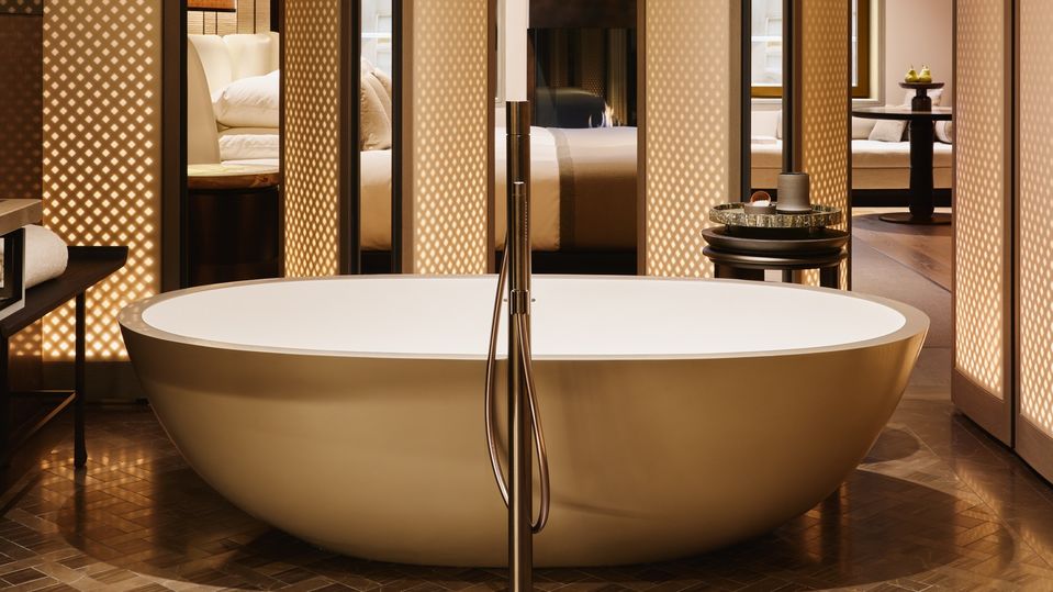 Rooms have been exhaustively soundproofed against Manhattan's renowned city noise.