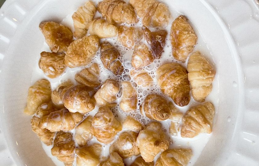 Croissant cereal at L’Appartement 4F.