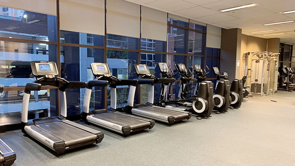 The hotel's fitness centre can be found on Level 5.