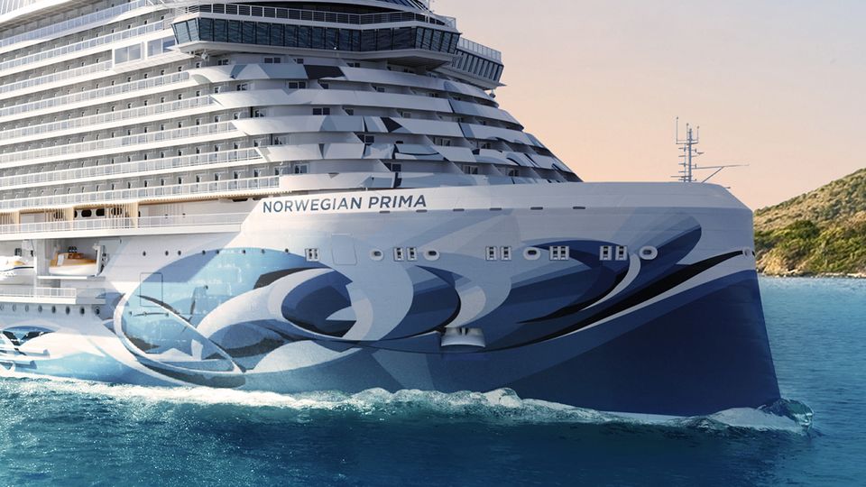 The ship's hull art was created by Italian graffiti artist Manual Di Rita, also known as Peeta.