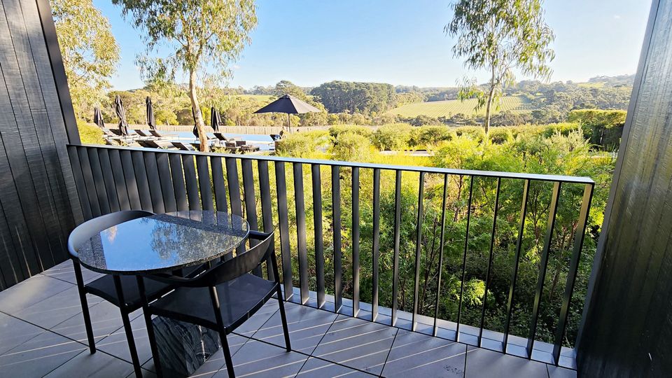 Waking up overlooking the vines is a heavenly way to start the day.