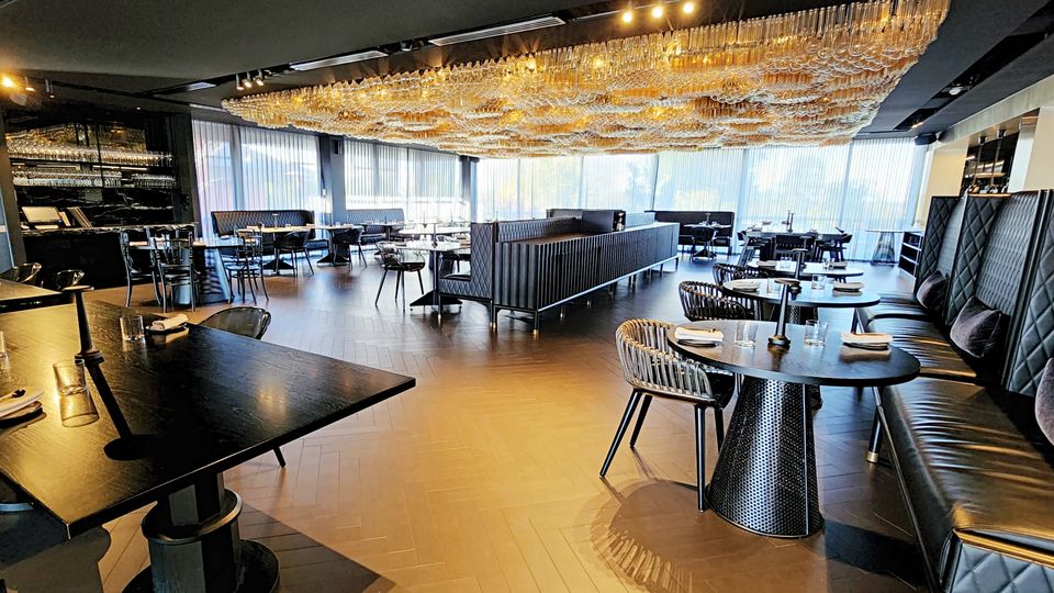 Doot Doot Doot seats guests around its feature wood-fired oven as a centrepiece.