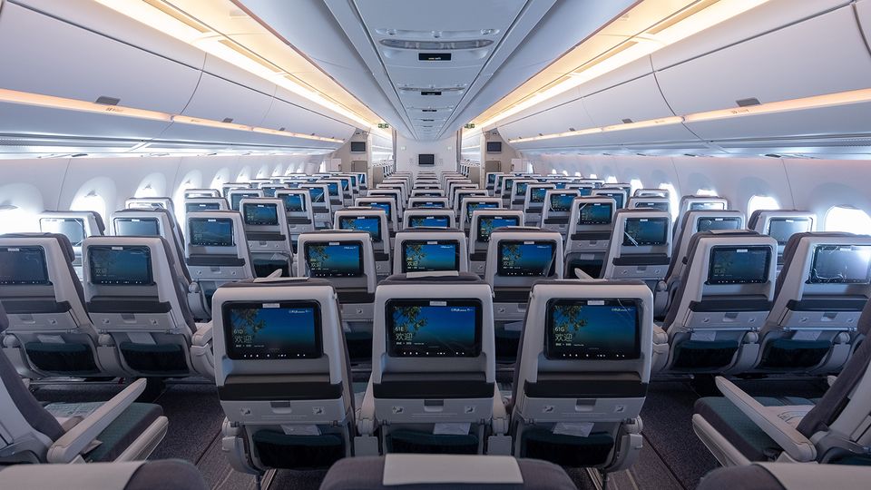 Fiji Airways' A350 economy has a 3-3-3 layout, meaning greater chances of securing an Island.