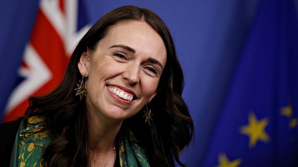 New Zealand PM Jacinda Ardern is pleased to see the back of the pandemic.